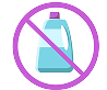 No uses cloro ni suavizantes